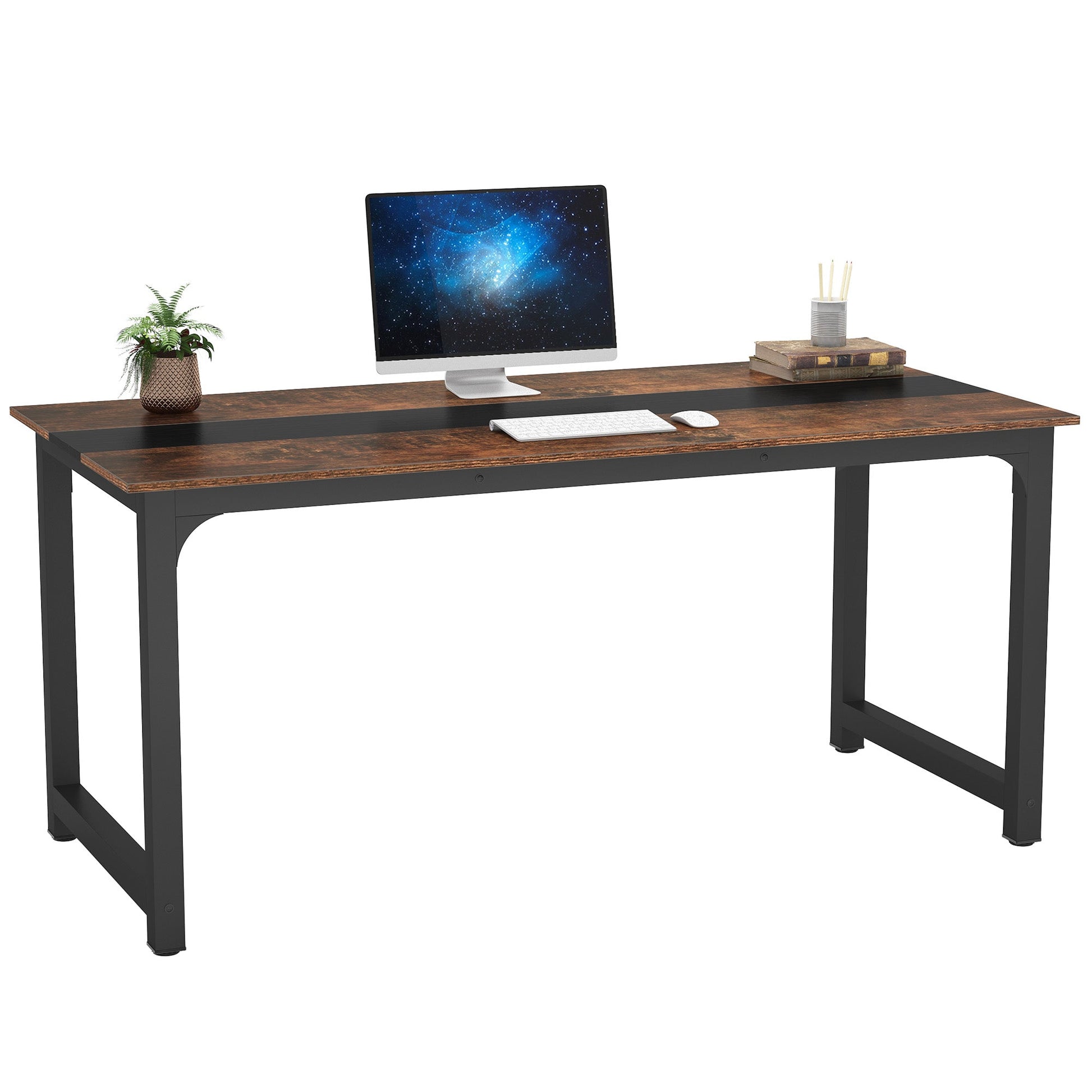 Tribesigns Tribesigns Conference Table, Rectangular Meeting Seminar Table Boardroom Desk