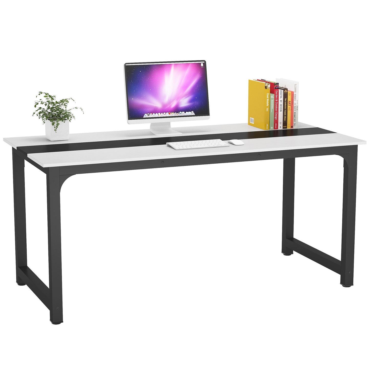 Tribesigns Tribesigns Conference Table, Rectangular Meeting Seminar Table Boardroom Desk