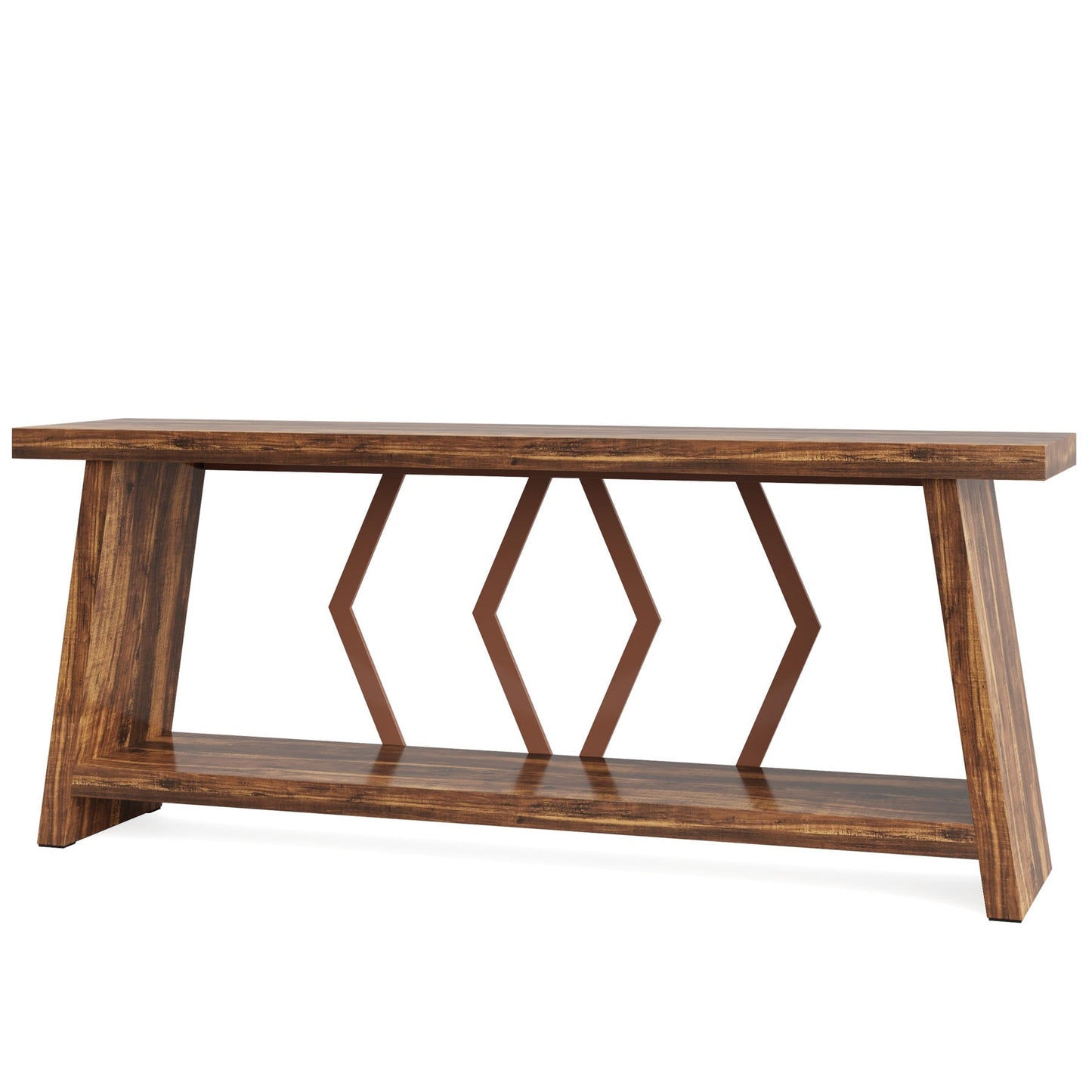 70.9-Inch Console Sofa Table with Storage for Entryway Living Room Tribesigns