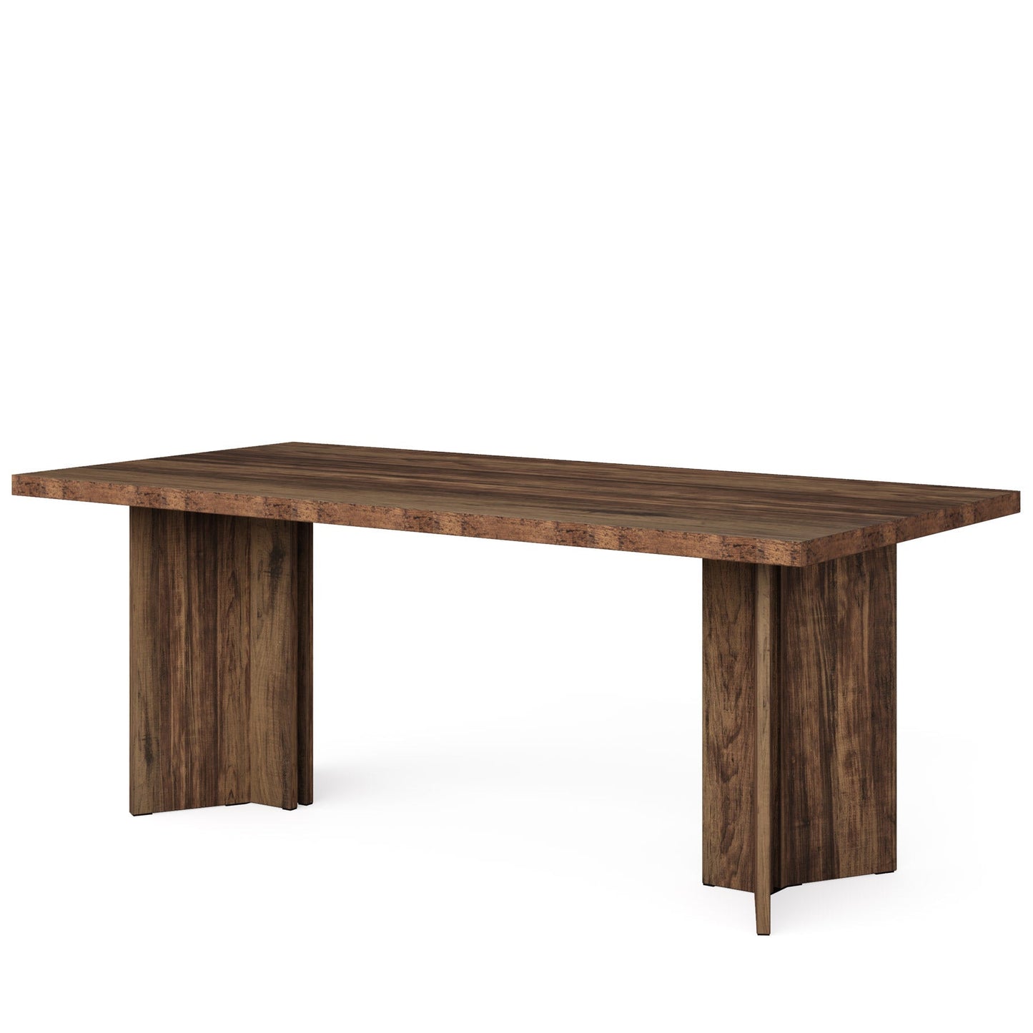 Tribesigns 63" Dining Table, Farmhouse Kitchen Table with Large Tabletop for 4 - 6 Tribesigns