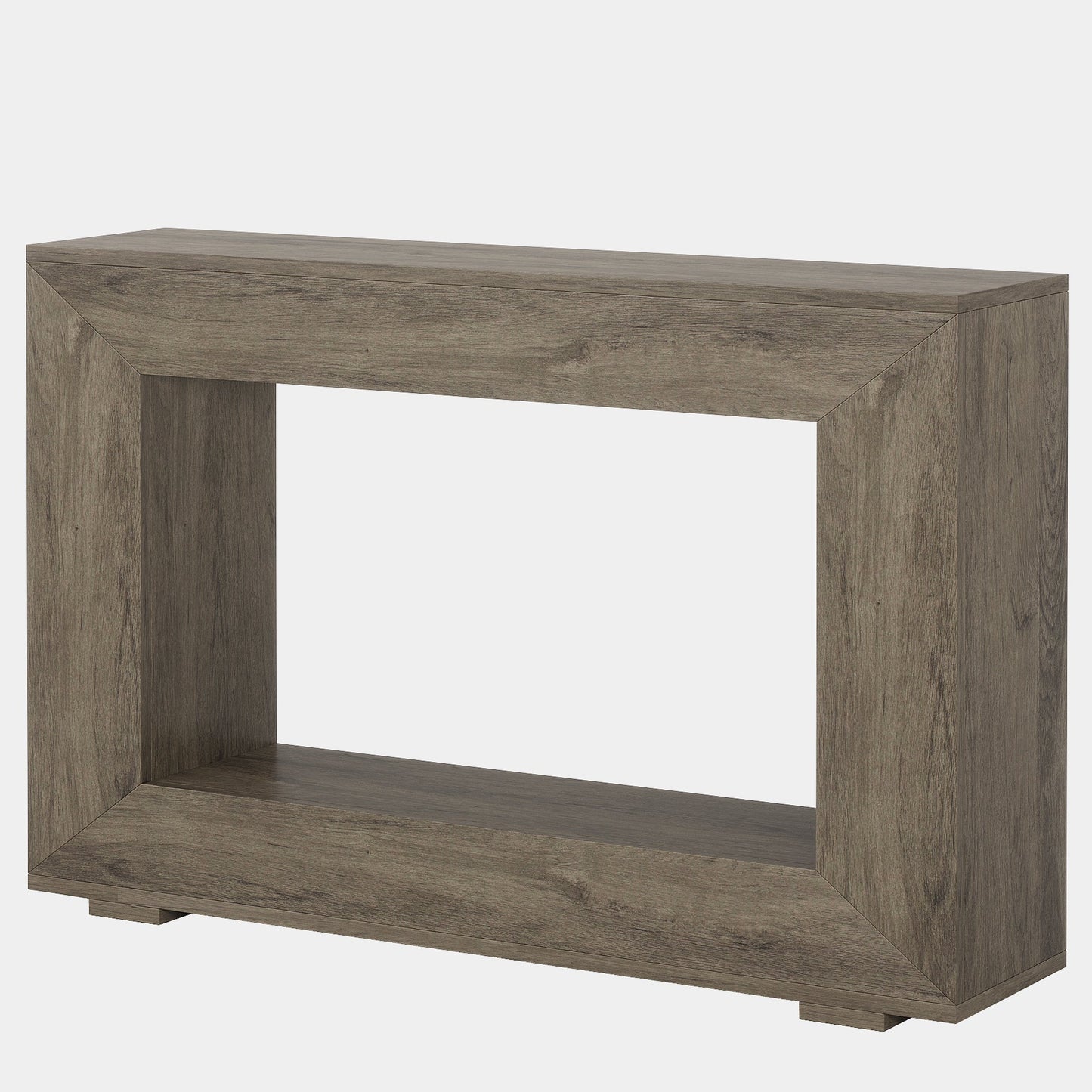 Tribesigns Farmhouse Console Table, 47" Wood Entryway Sofa Table with Storage Tribesigns